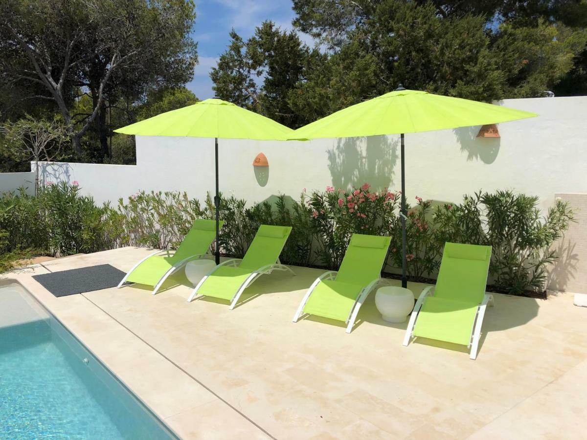 Es Queixal - Can Canet Con Piscina Exterior Climatizada Cala Vadella  Dış mekan fotoğraf
